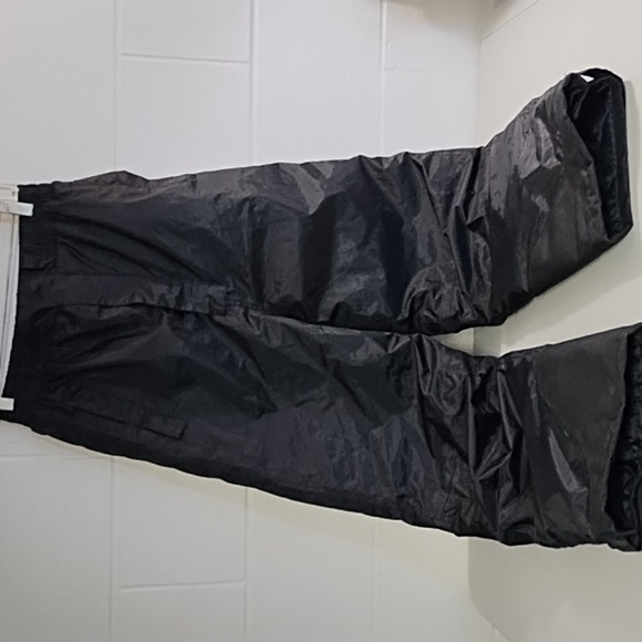 Sandy River Snowmobile Snow Pants Black Quilted Lining Pockets Zip Fly Med - Picture 11 of 11